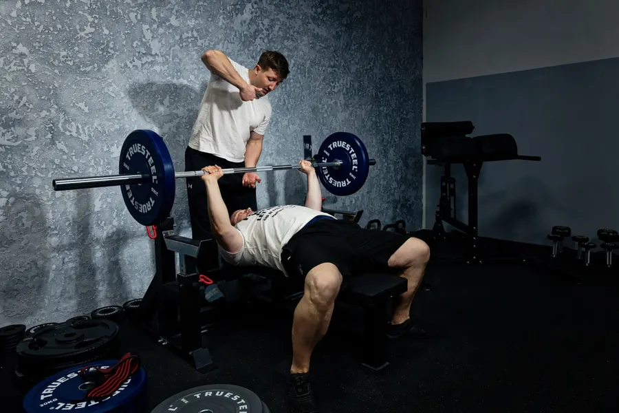 Trénink v New Jersey Gym